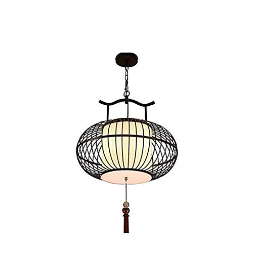 Lustre moderne en cage de fer pour illuminer votre restaurant ou hotel antique
