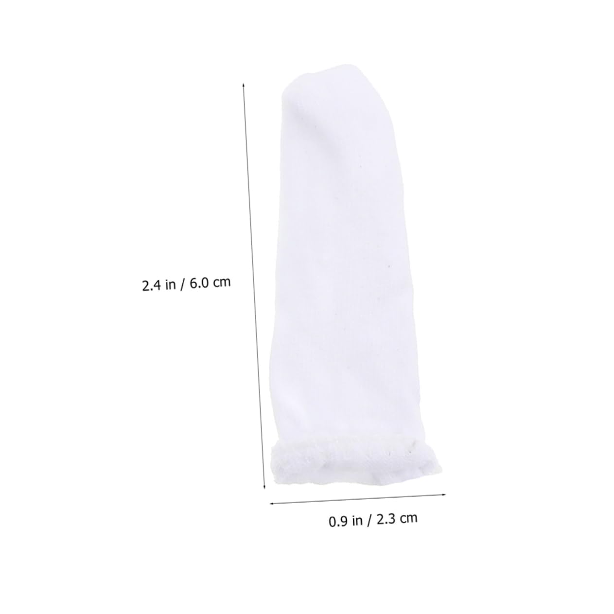 COLLBATH 50Pcs Cotton Finger Protectors Breathable Finger Covers for Comfort and Protection Random Gardening and DIY Projects