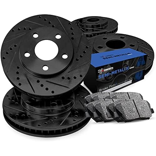 R1 Concepts Front and Rear Brake Kit Fits 2010-2022 Lexus GX460