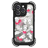 CASETiFY ウルトラバウンス MagSafe対応 iPhone 15 Pro ケース [MIL規格準拠 (10x MIL-STD-810G) / 10mからの落下試験をクリア / MagSafe に対応] - Cherry Mix - クリア ブラック