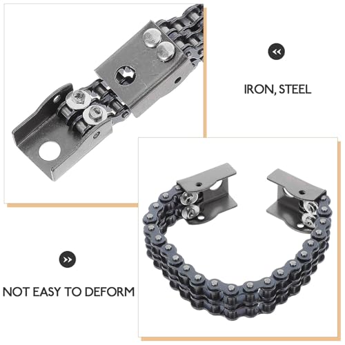 Cadena para pedal doble de batería SHOWERORO 2pcs miniatura 3