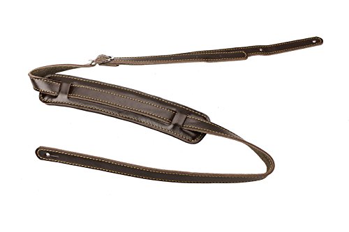 Walker & Williams Style vintage Sangle de guitare Premium en cuir Marron foncé Extra long jusqu’à 155 cm. - Les Beatles, Paul McCartney, John Lennon, RIngo Starr, George Harrison Walker & Williams Style vintage Sangle de guitare Premium en cuir Marron foncé Extra long jusqu'à 155 cm. – Image 4