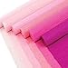 Premium Italian Crepe Paper Rolls - 8ft Length/20in Width (Shades of Pink)