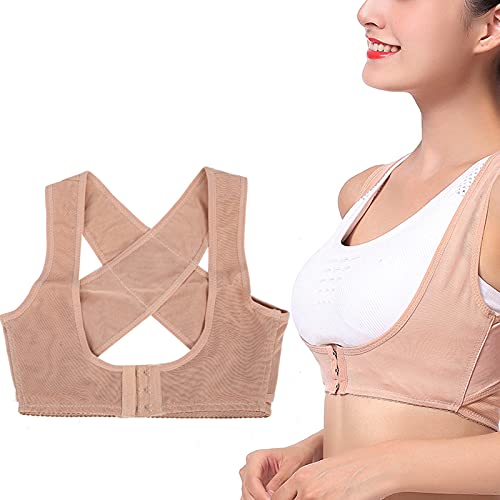 ZJchao Hunched Corrector Belt, Back Spine Support Belt Adult Posture Corrector Adjustable Straightening Iron for Upper Back, Straight Holder Back Brace for Posture Correction(XXL)