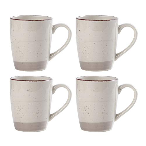 Pfaltzgraff Sadie 16-Piece Cream Dinnerware Set, Service for 4, Durable Stoneware Plates and Bowls with Classic Design, Microwave and Dishwasher Safe by Pfaltzgraff - Image 4