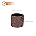 HARFINGTON 200pcs Sanding Drums 1/2 Inch Grit 180 Sanding Sandpaper Mini Sanding Sleeves for Drum Sander Rotary Tools