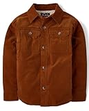 The Children's Place,Boys,Sherpa Lined Everday Shacket,Caramel Corduroy,XX-Large