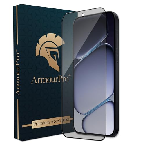 Image of ArmourPro Anti Glare Matte Tempered Glass for OnePlus Nord CE 6 - Anti-Fingerprint Screen Protector, 9H Scratch Resistant, Smooth Touch, Edge-to-Edge Full Coverage