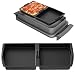 Produktbild 2 in 1 Backschalenteiler Kompatibel mit Tefal OptiGrill XL, Elite XL, Plus + XL, Elite Plus XL, Backschaleneinsatz aus Silikon, Backschale Backform Zubehör für Braten, Grillen