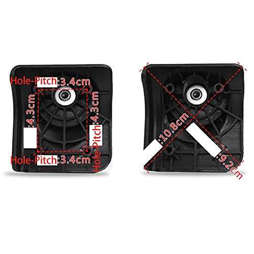 ngddf2haa Suitcase Wheel Luggage Replacement Pull Rod Box Wheel Mute Universal Wheels Suitcase Accessories Wheels for Suitcase Casters2
