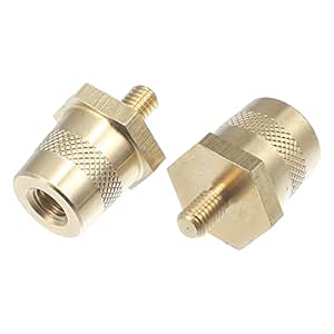 X AUTOHAUX AN10 Stecker Adapter Mit 1/8 NPT - Aluminium Legierung Schwarz