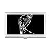 Black Skiing Winter Sport Pattern Business Card Holder Case Pocket Box Wallet