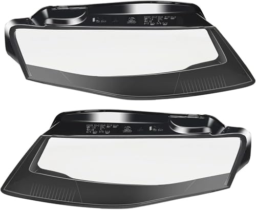 Coque lentille d'abat-jour transparente pour Audi A4 B8 trajet de nuit