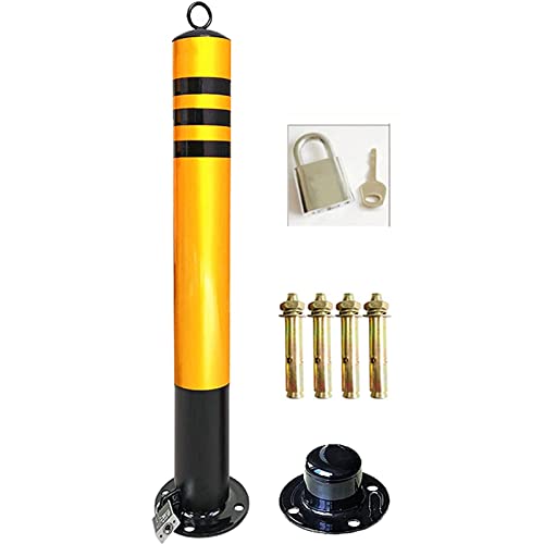 Barrière de sécurité autoportante et borne de stationnement réfléchissante de parking