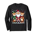 Photo Gallery cute christmas tigers in santa elf and reindeer costumes maglia a manica Photo Gallery cute christmas tigers in santa elf and reindeer costumes maglia a manica