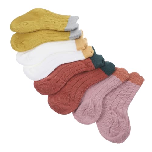 Totority 4pairs Boy Girl Cotton Ankle Socks for Boys and Girls Breathable Stretchy Adorable Short Socks for Newborns and Boys and Girls for All Seasons and Special Occasions