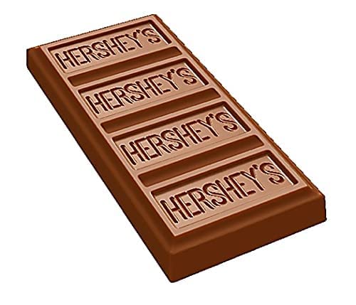 Hershey's Milk Chocolate Snack Size Candy Bars, Bulk Candy - 2 Pound #TOP4