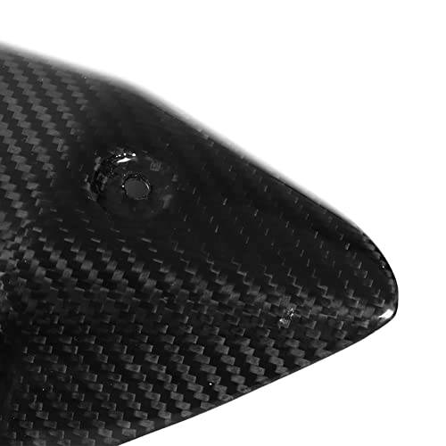 Capa de proteção para tubo de exaustão, decorativa, à prova de UV, fibra de carbono 3K, à prova de d