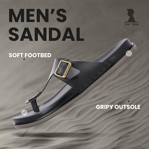 WALKAROO Men's Comfort Sandal WE1356 - Image 5