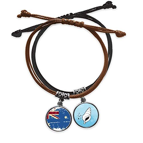 Pulsera de Australia de cuero que no se cae gracias al cierre cobo