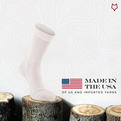 Fox River Wick Dry Athletic Crew Socks Heavyweight Sports Socks for Men and Women with Comfort Cushioning (2 Pack)2