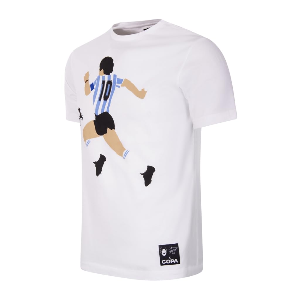 Copa Maradona x Argentina Graphic T-Shirt, white, L