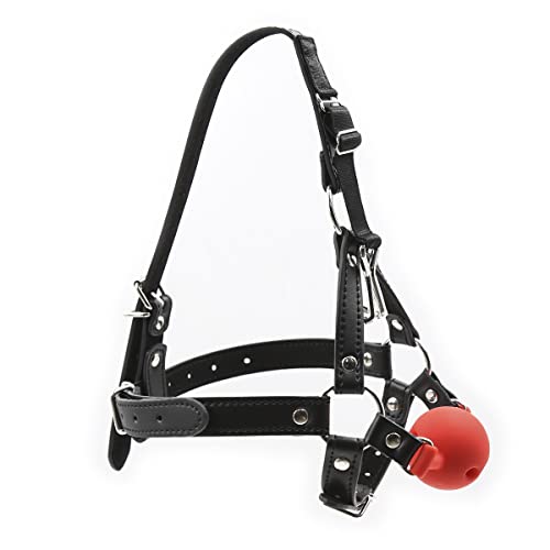 WOL VEE Sangle d'étirement réglable, Ballon de Yoga en Silicone Respirant, Convient à la Plupart des Gens B127 (Rouge, S) – vue 4