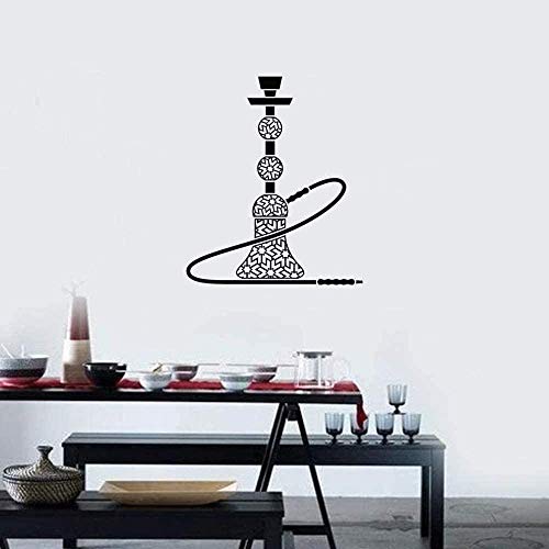 Shisha Bar Rauchen 57X67cm Wandaufkleber Kunst Wandtattoo Zitat Papier Aufkleber
