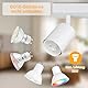 TaFiCo Deckenstrahler LED 2 Flammig - Deckenlampe Strahler Innen Weiß GU10 - LED Deckenleuchte Spot Schwenkbar Modern - Wandstrahler Deckenspot für Wohnzimmer Schlafzimmer Küche - Ohne Leuchtmittel
