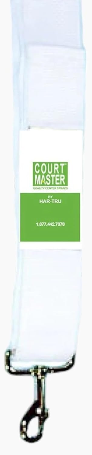 BuyBocceBalls Listing for Har-Tru - Tennis Court Accessories - Tennis Net - Center Strap - Polypropylene with Quick-Close Adjustment Single-Ended Snap