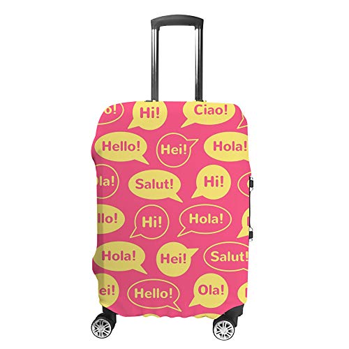 Housse de protection pour bagages en fibre de polyester élastique durable