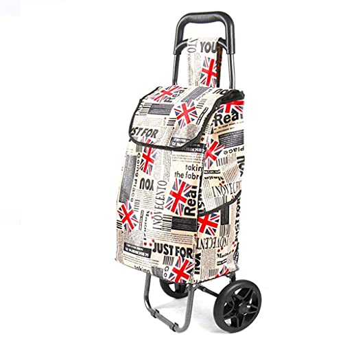 Carro de mano plegable con ruedas y bolsa miniatura 1