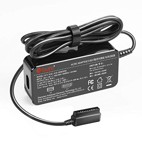 Taifu 50W 13.05V 3.83A Battery Charger & Ac Cable Replacement For Dji Mavic Mini Charger, Dji Mavic Pro/Mavic Pro Alpine/Mavic Pro Platinum Rc Drone Included Power Supply Cord With 5V Usb Port #TOP6