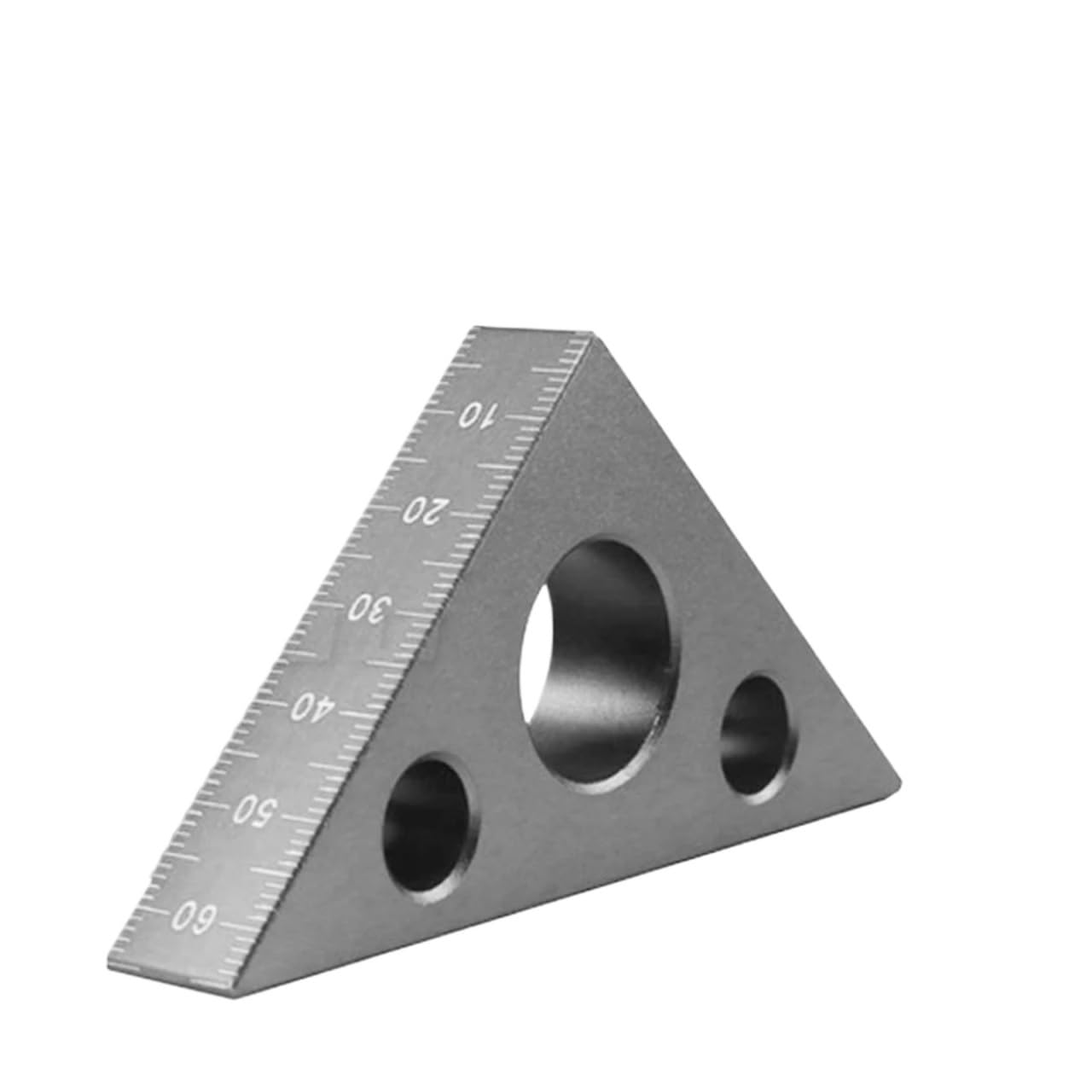 Blok wzorcowy, Linijka kątowa ze stopu aluminium, miniaturowa kieszonkowa linijka, trójkątna do obróbki drewna, pomiar wysokości, narzędzia