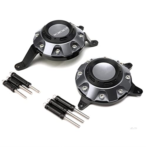 Couvercle de protection moteur moto Z1000 anti-chute en alu CNC pour éviter les casses