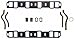 FEL-PRO 1250 S-3 Engine Intake Manifold Gasket Set