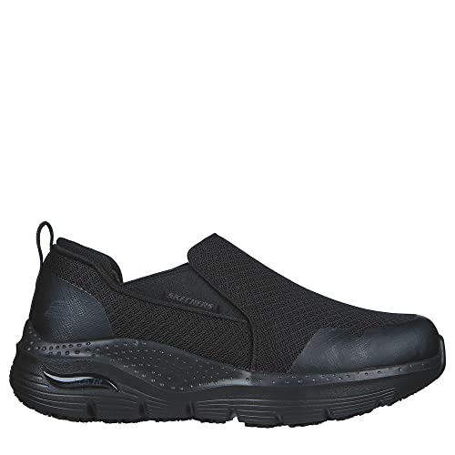 Skechers Skechers Work Arch Fit SRJannip Work Shoe Womens Slip On 10 BM US Black