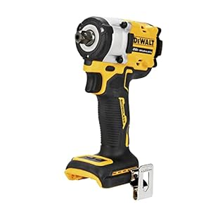 DEWALT ATOMIC 20V MAX* 1/2 in. Cordless Impact Wrench with Detent Pin Anvil (Tool Only) (DCF922B)
