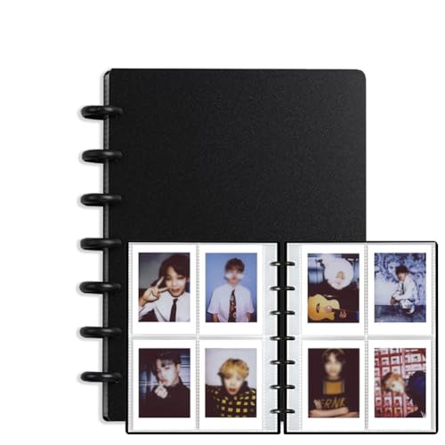 [�u���b�N] Instax Mini �t�H�g�A���o�� �t�H�g�J�[�h�o�C���_�[ 3�C���` 80�|�P�b�g �f�B�X�v���C 160�y�[�W �t�H�g�A���o�� Fujifilm Instax Mini 11 90 70 50S 26 25 9 8+ 7S/Polaroi