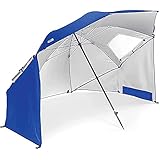 [Große Baldachin mit Fenstern] Der Baldachin-Regenschirm, ein einfach zu eingestellter Schutzraum, kann Sie und Ihr Team jederzeit, überall, schützen. Seitensperrenfenster erleichtern die Luftkreislauf und die Sichtbarkeit. Sehr geeignet für Camping in freier Wildbahn oder am Strand, Sportspiele und andere Aktivitäten im Freien ...