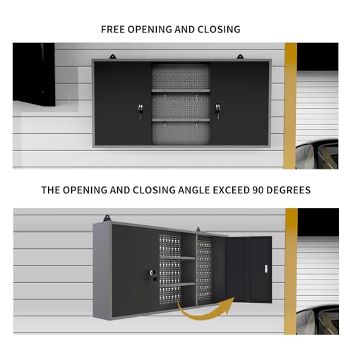 JZD-Metal-Wall-Cabinets-with-2-Lockable-Doors-for-Garage-Tool-Storage-Black-Grey