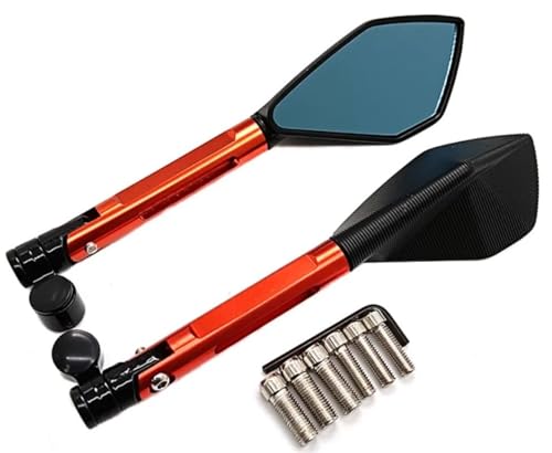 �I�[�g�o�C�T�C�h�o�b�N�~���[�ɓK������A�v�����A Tuono �}�i Dorsoduro Shiver Pegaso SXV Scarabeo Sportcity SR50R(Orange2)