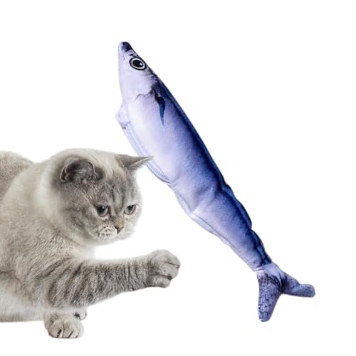 Juguetes de gato interactivos con movimiento de cola real y motor 8