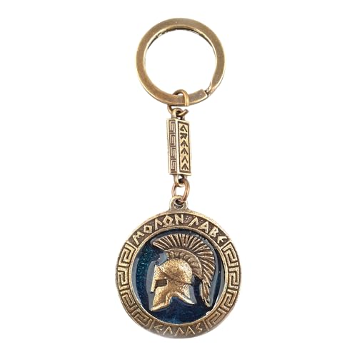 IconsGr Llavero de casco de batalla espartana antigua película