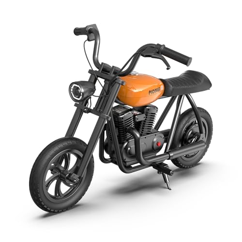 HYPER GOGO Pioneer 12 Elektro Motorrad Kinder, Kindermotorrad mit 3...