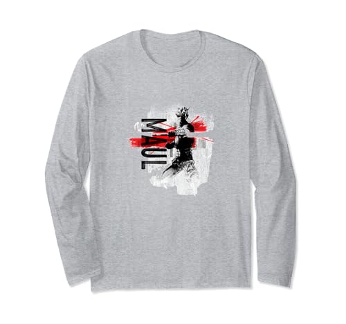 T-shirt Star Wars Darth Maul à manches longues idéal pour les soirées gaming et pop culture