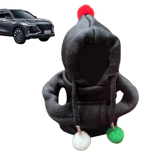 Yianyal Botón de cambio de velocidad Sudadera con capucha | Cubierta de botón de cambio de velocidad para sudadera con capucha de automóvil,Sudadera con capucha universal para botón de cambio de