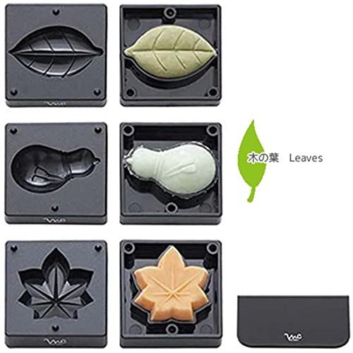 Moule à bonbons japonais Comolife à empreintes florales nettes pour wagashi fait maison