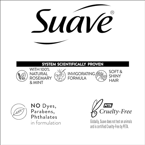 Suave Natural Rosemary & Mint Conditioner, For Strong & Healthy Hair thumb #9