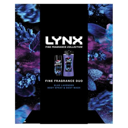 Coffret cadeau LYNX Blue Lavender le duo parfait à offrir pour lui